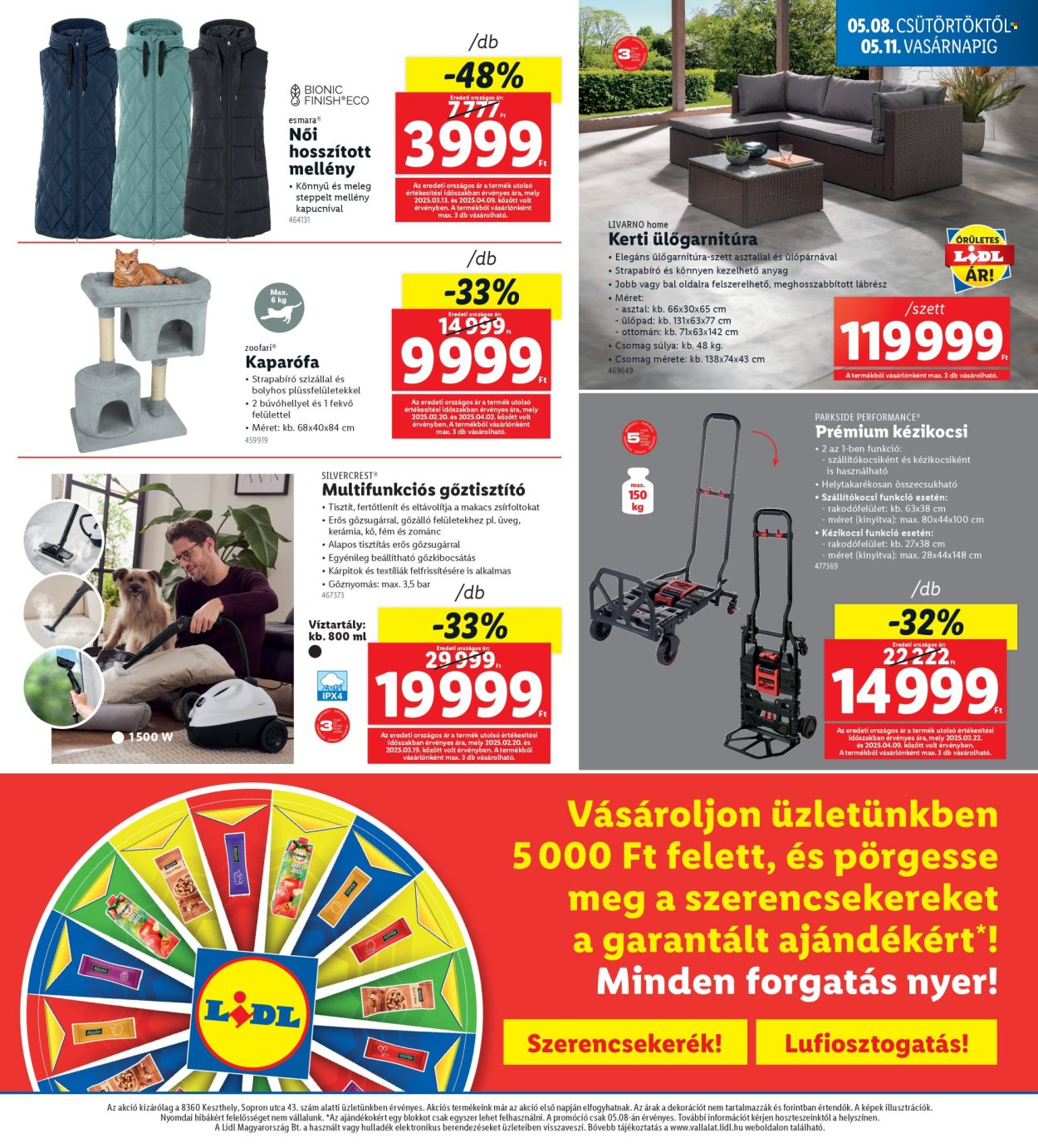 Lidl akciós újság érvényes:  - 2025.05.08 - 2025.05.11. 4. oldal