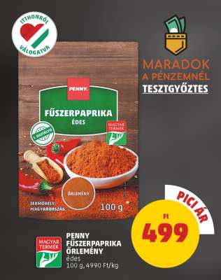 PENNY Fűszerpaprika Őrlemény édes