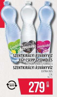 SZENTKIRÁLYI Ásványvíz