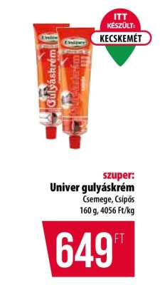 UNIVER Gulyáskrém