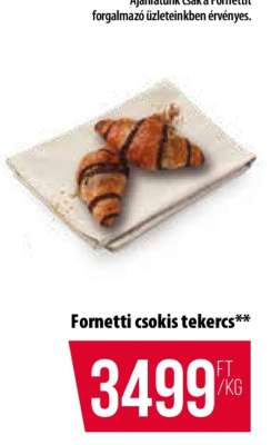 Fornetti csokis tekercs