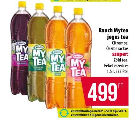 Rauch Mytea jeges tea