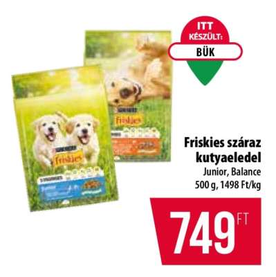 Friskies száraz kutyaeledel