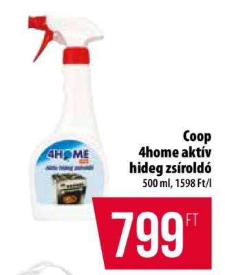 Coop 4home aktív hideg zsíroldó