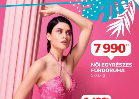 Női egyrészes fürdőruha