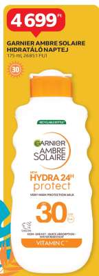 Garnier Ambre Solaire Hidratáló Naptej