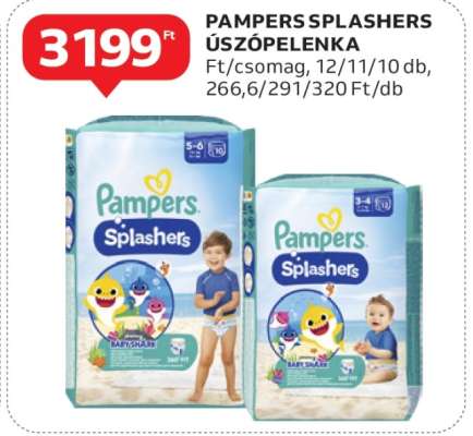 Pampers Splashers Úszópelenka