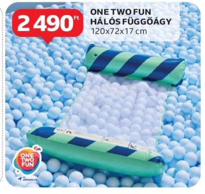 ONE TWO FUN HÁLÓS FÜGGŐÁGY