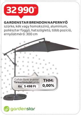 GARDENSTAR BRENDON NAPERNYŐ