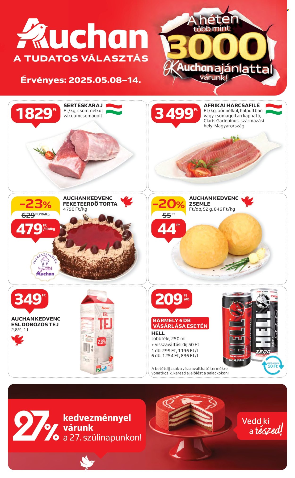 Auchan akciós újság érvényes:  - 2025.05.08 - 2025.05.14. 1. oldal