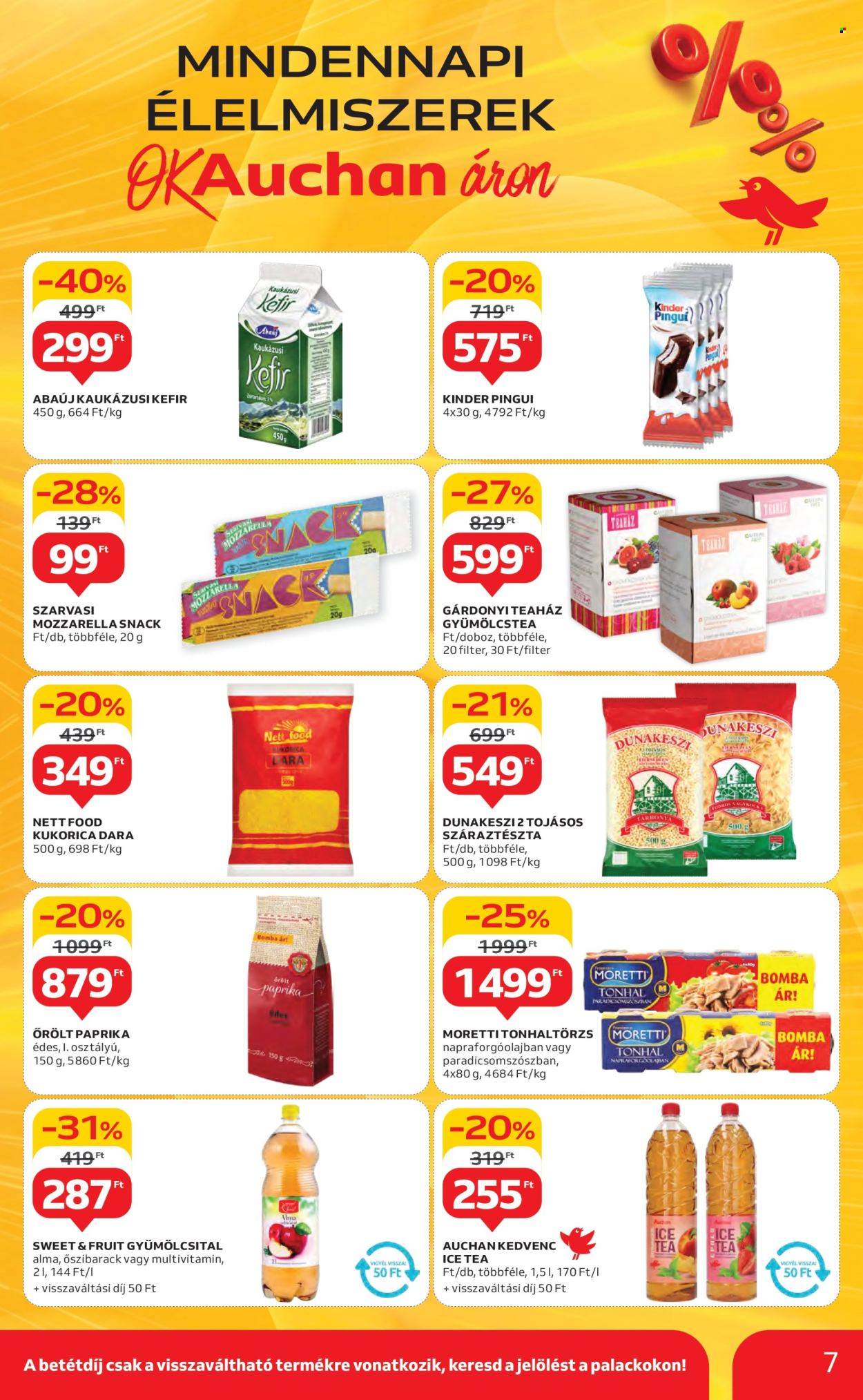 Auchan akciós újság érvényes:  - 2025.05.08 - 2025.05.14. 7. oldal