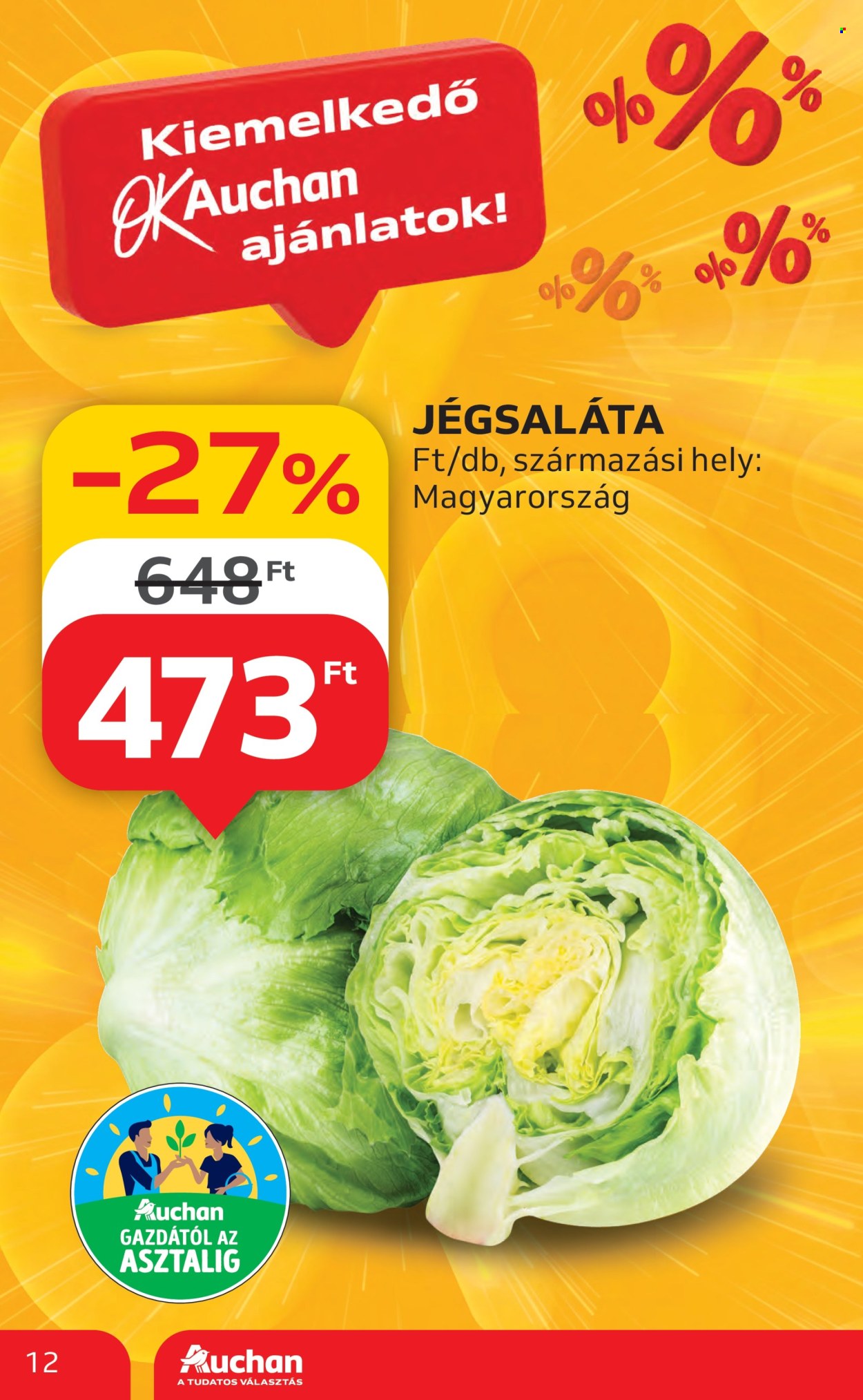 Auchan akciós újság érvényes:  - 2025.05.08 - 2025.05.14. 12. oldal