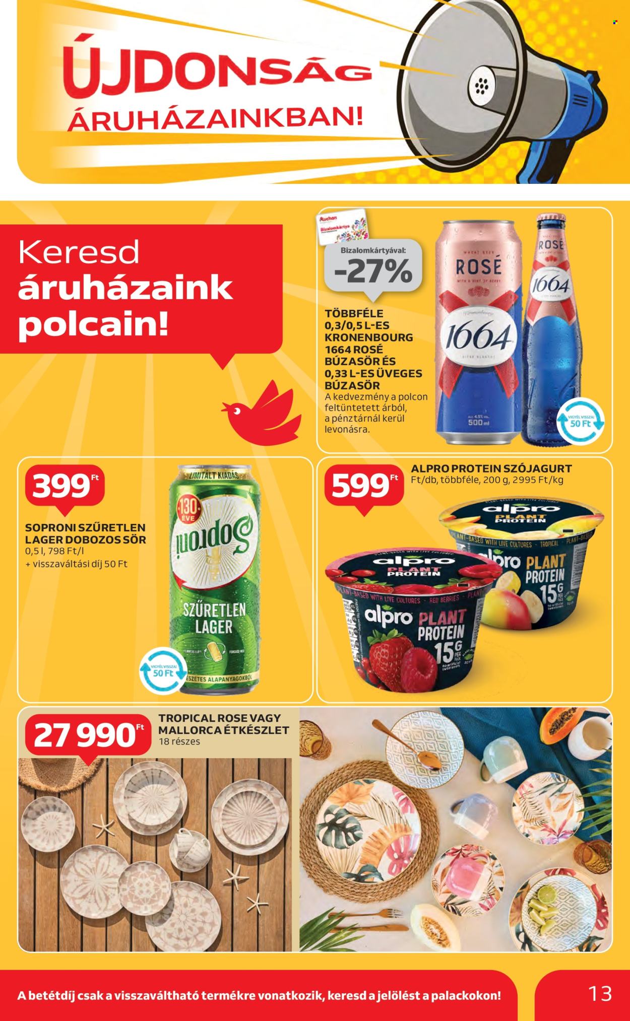 Auchan akciós újság érvényes:  - 2025.05.08 - 2025.05.14. 13. oldal