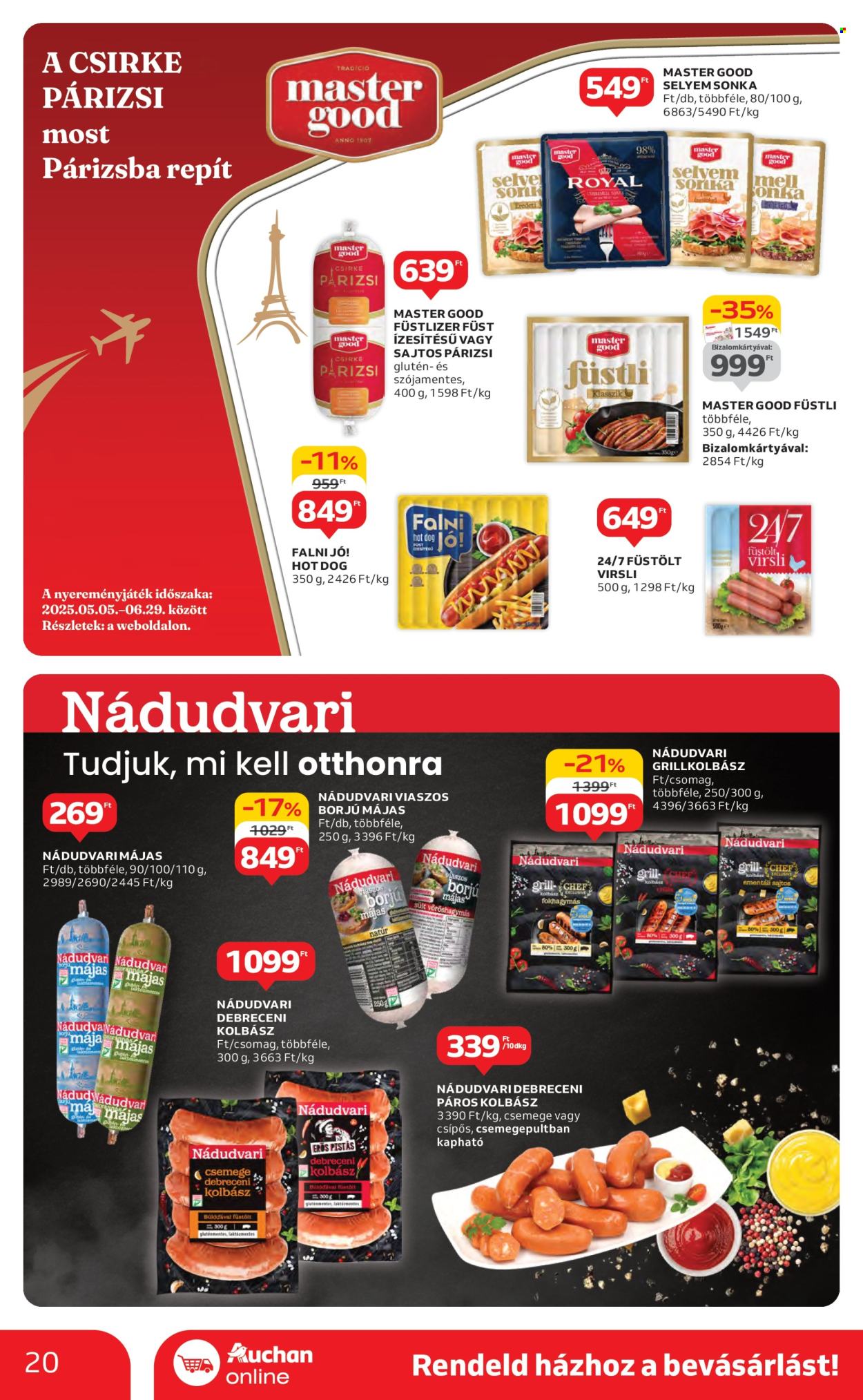 Auchan akciós újság érvényes:  - 2025.05.08 - 2025.05.14. 20. oldal