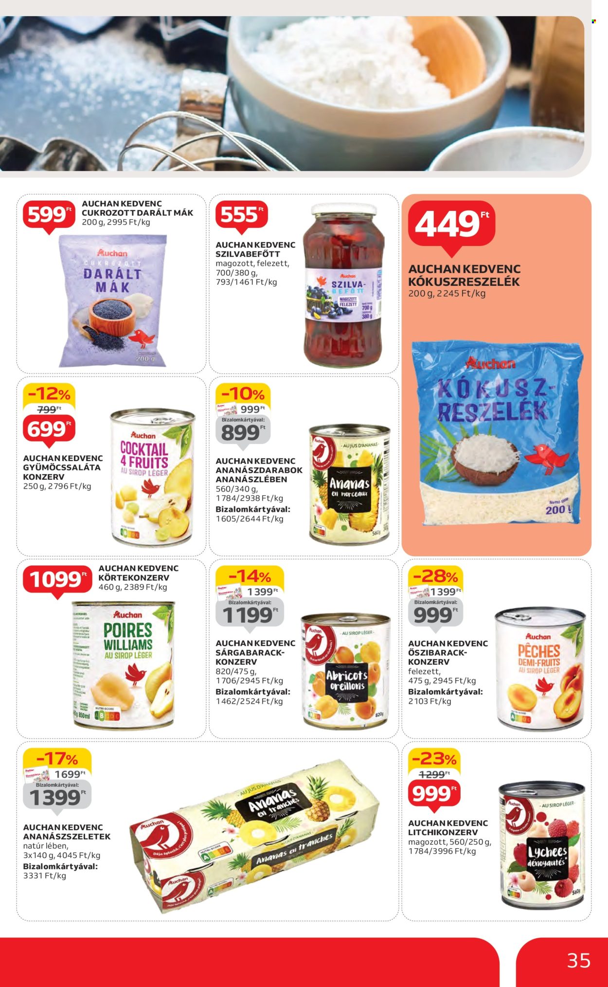 Auchan akciós újság érvényes:  - 2025.05.08 - 2025.05.14. 35. oldal