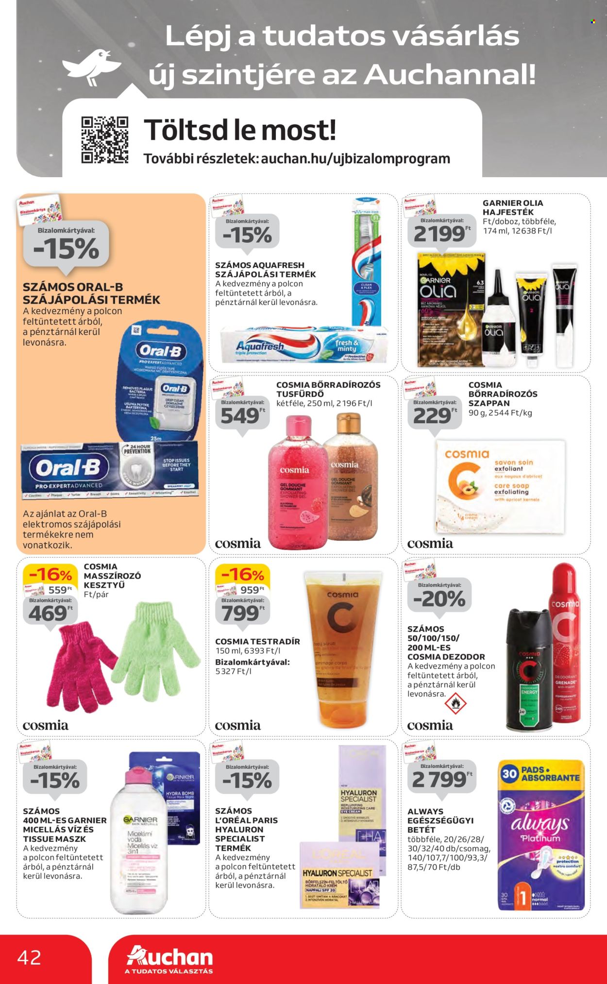 Auchan akciós újság érvényes:  - 2025.05.08 - 2025.05.14. 42. oldal