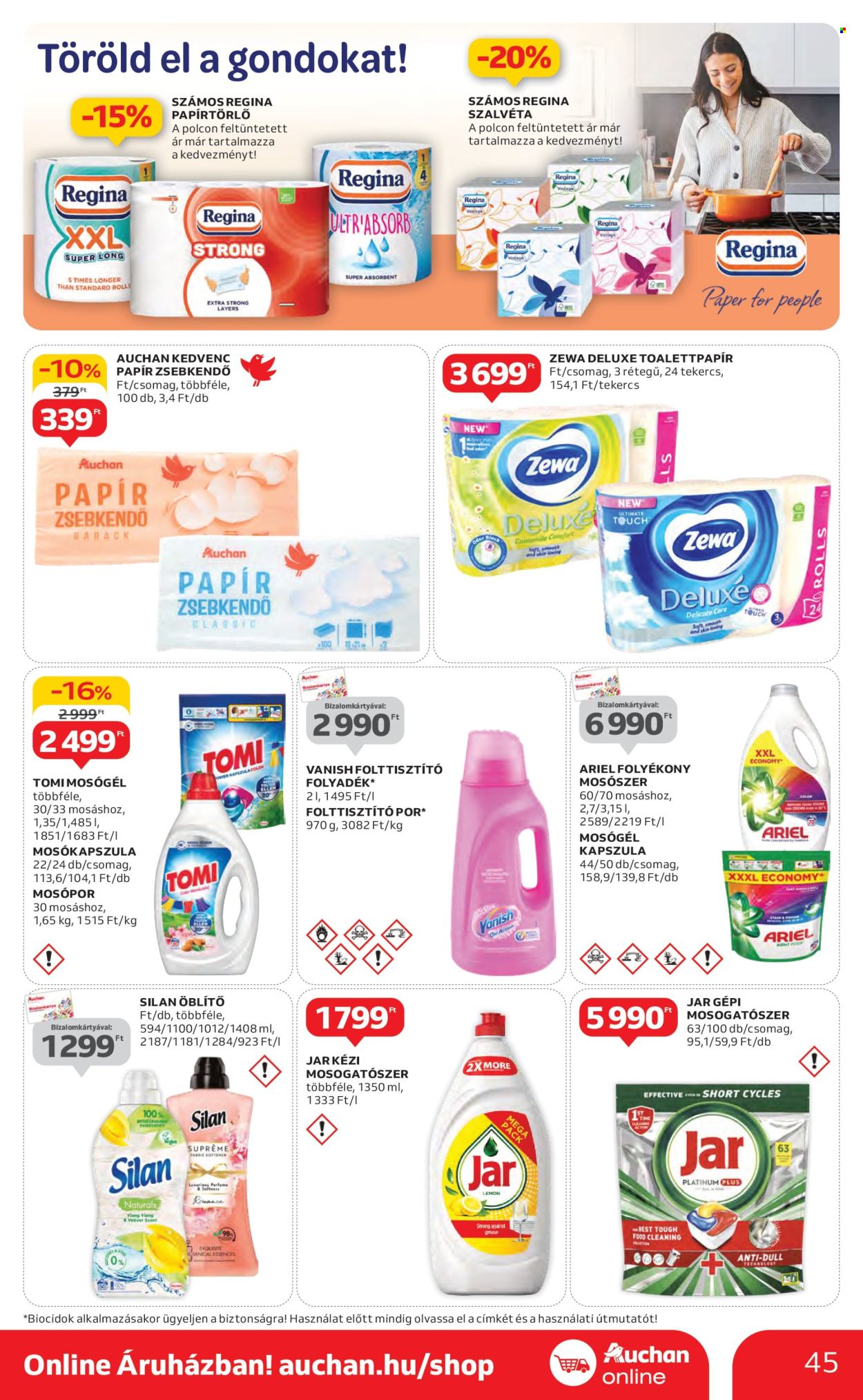 Auchan akciós újság érvényes:  - 2025.05.08 - 2025.05.14. 45. oldal