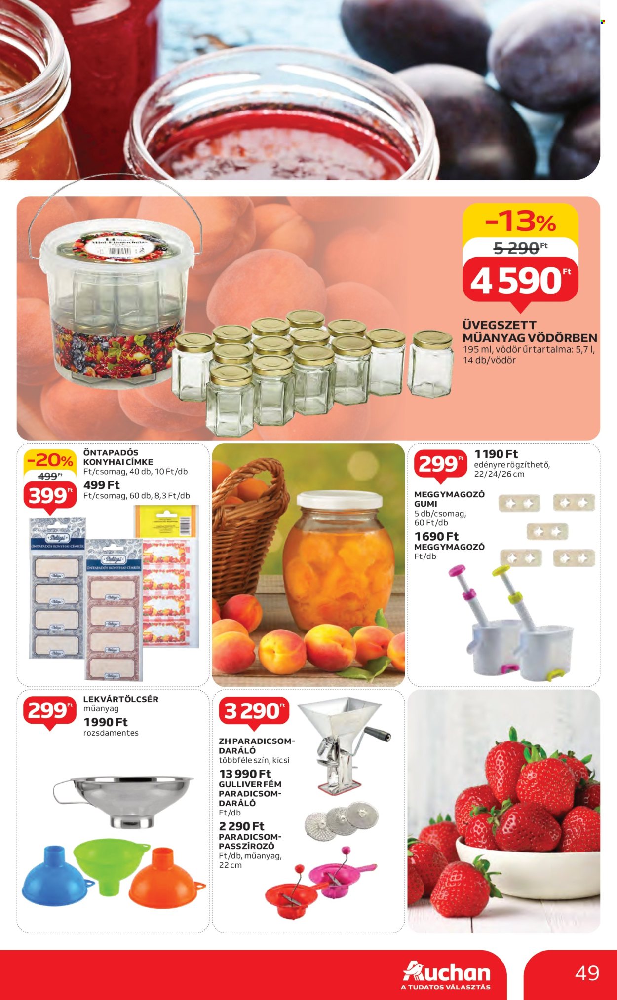 Auchan akciós újság érvényes:  - 2025.05.08 - 2025.05.14. 49. oldal