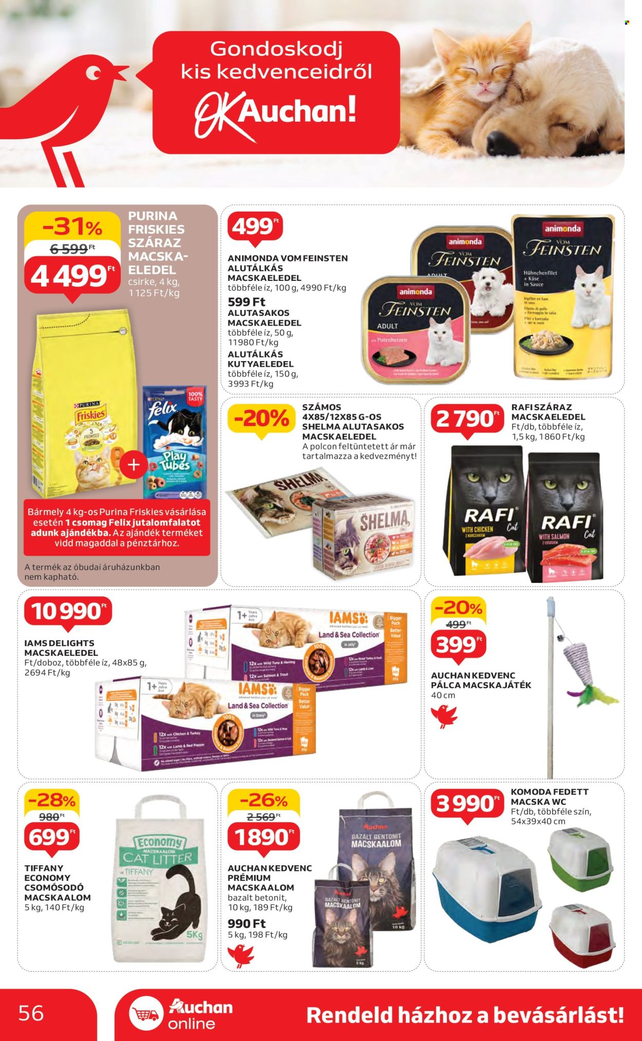 Auchan akciós újság érvényes:  - 2025.05.08 - 2025.05.14. 56. oldal