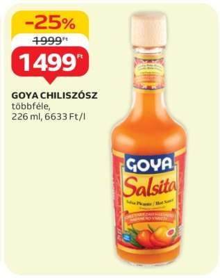 GOYA CHILISZÓSZ