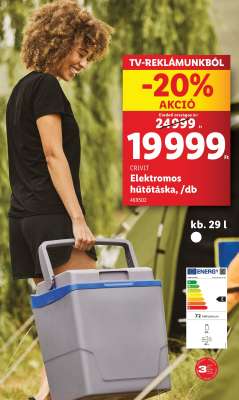 CRIVIT Elektromos hűtőtáska