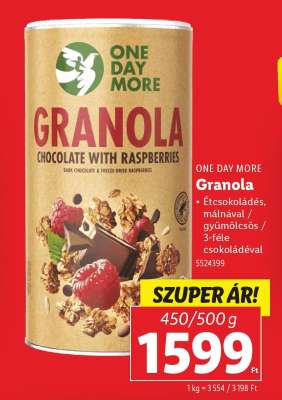 ONE DAY MORE Granola