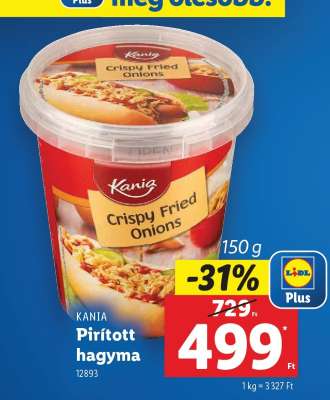 KANIA Pirított hagyma