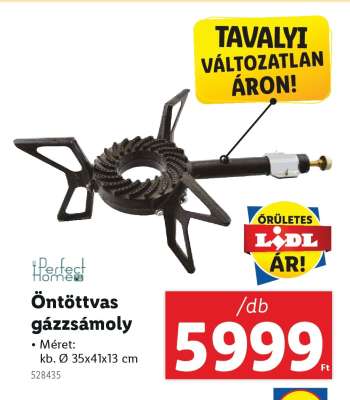 Öntöttvas gázzsámoly