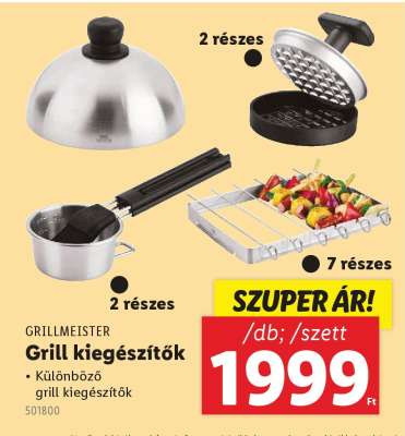 Grill kiegészítők