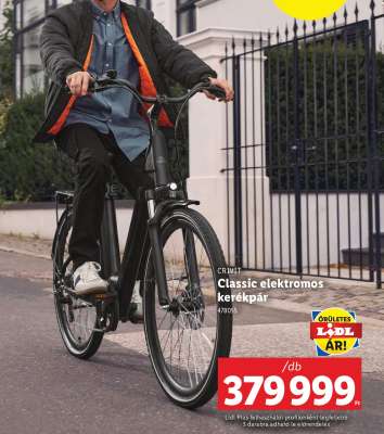 CRIVIT Classic elektromos kerékpár