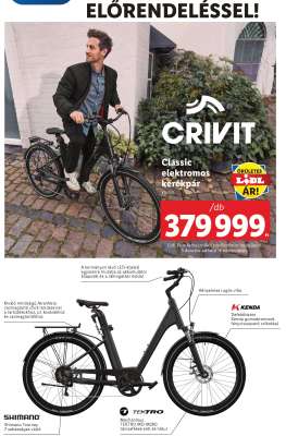 CRIVIT Classic elektromos kerékpár