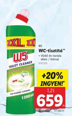 W5 WC-tisztító*