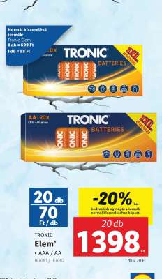 TRONIC Elem**