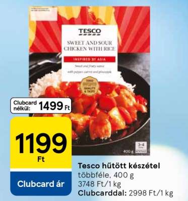Tesco hűtött készétel