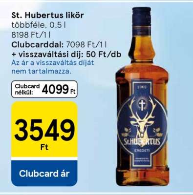 St. Hubertus likőr