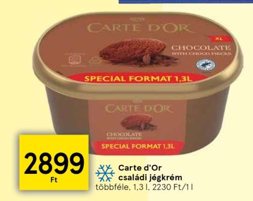 CARTE D’OR CSALÁDI JÉGKRÉM