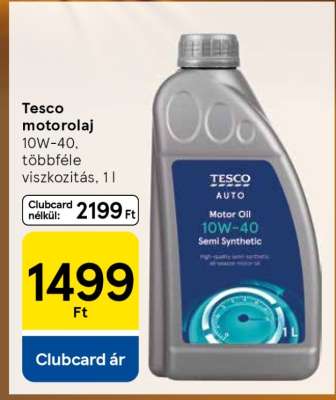 Tesco motorolaj