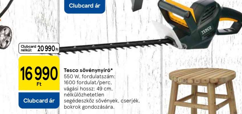 Tesco sövénynyíró
