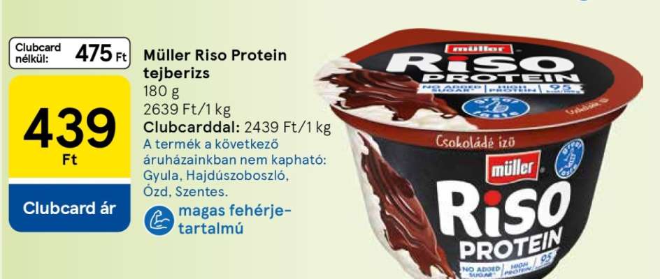 Müller Riso Protein tejberizs