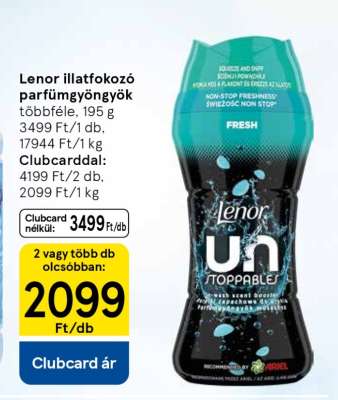 Lenor illatfokozó parfümgyöngyök