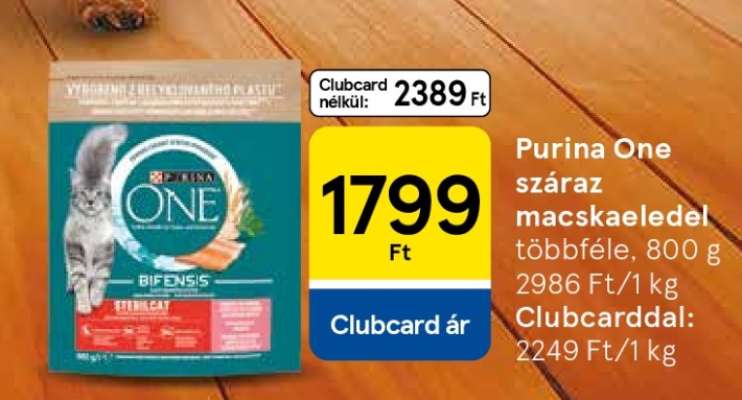 Purina ONE Száraz Macskaeledel