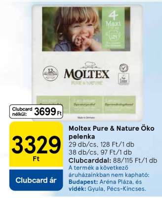 Moltex Pure & Nature Öko pelenka