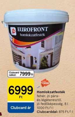 Homlokzatfesték