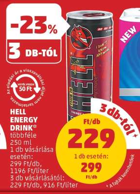 HELL ENERGY DRINK