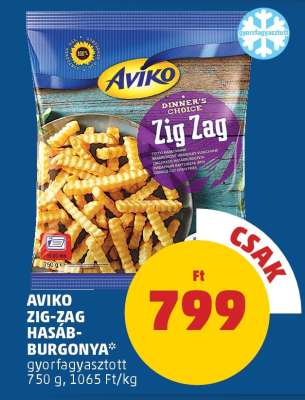AVIKO Zig-Zag Hasábburgonya