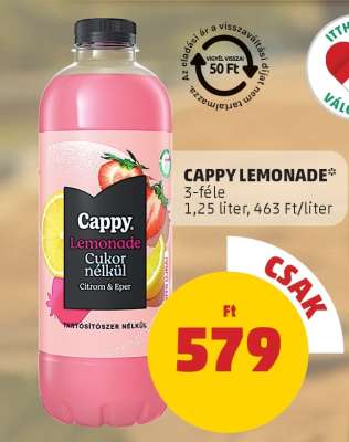 Cappy Lemonade