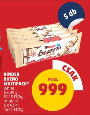Kinder Bueno multipack