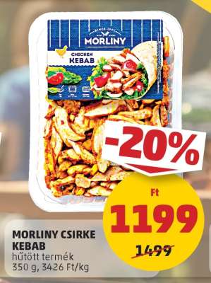Morliny Csirke Kebab
