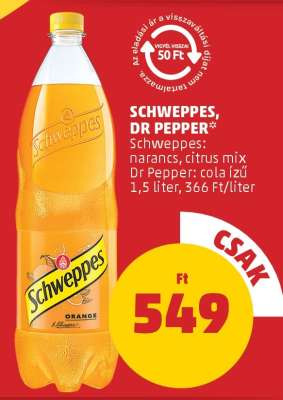 Schweppes, Dr Pepper
