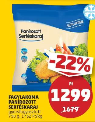 Fagylakoma Panírozott Sertéskaraj